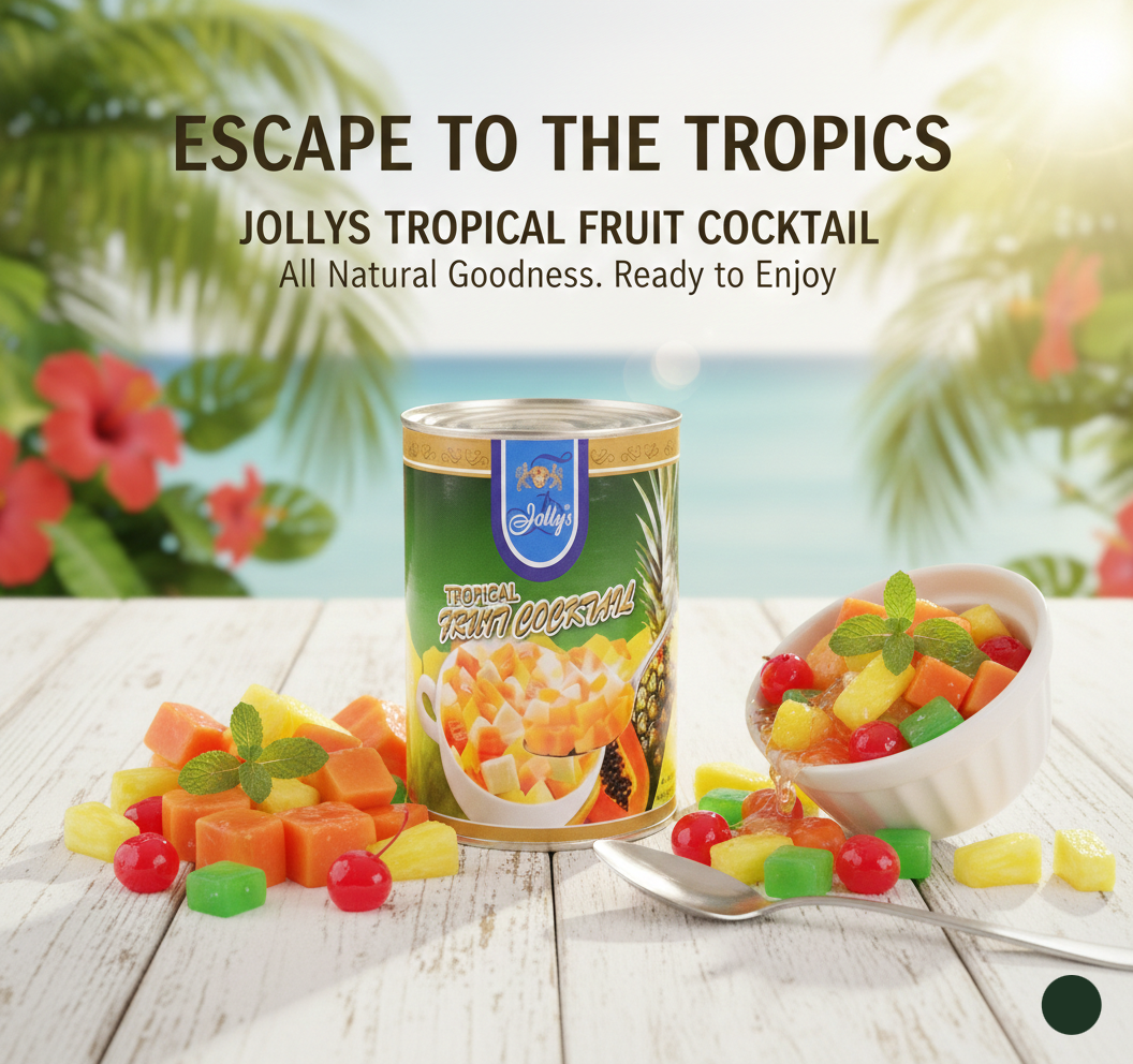كوكتيل الفواكه الاستوائية من جولي (425 غرام) 