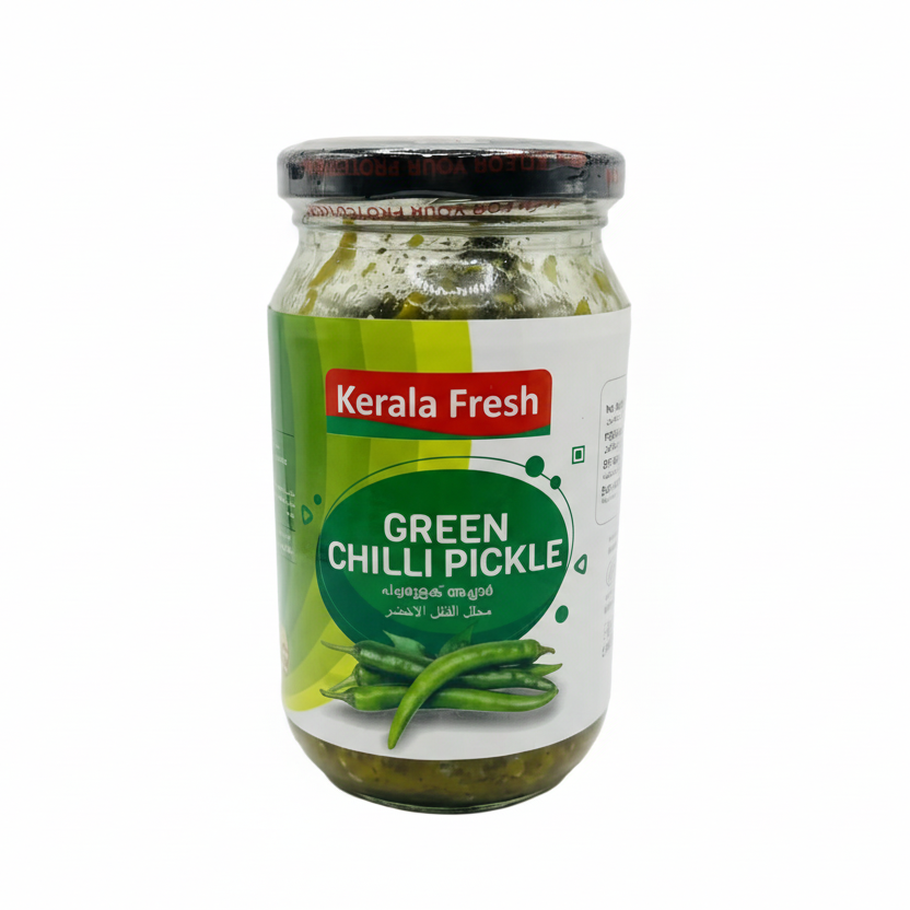 Kerala Fresh Green Chilli Pickle (400g)