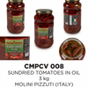 Molini Pizzuti Sundried Tomatoes in Oil (3kg)