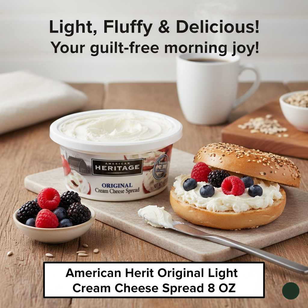 جبنة كريمية أصلية قابلة للدهن من أمريكان هيريتدج (227 جم)