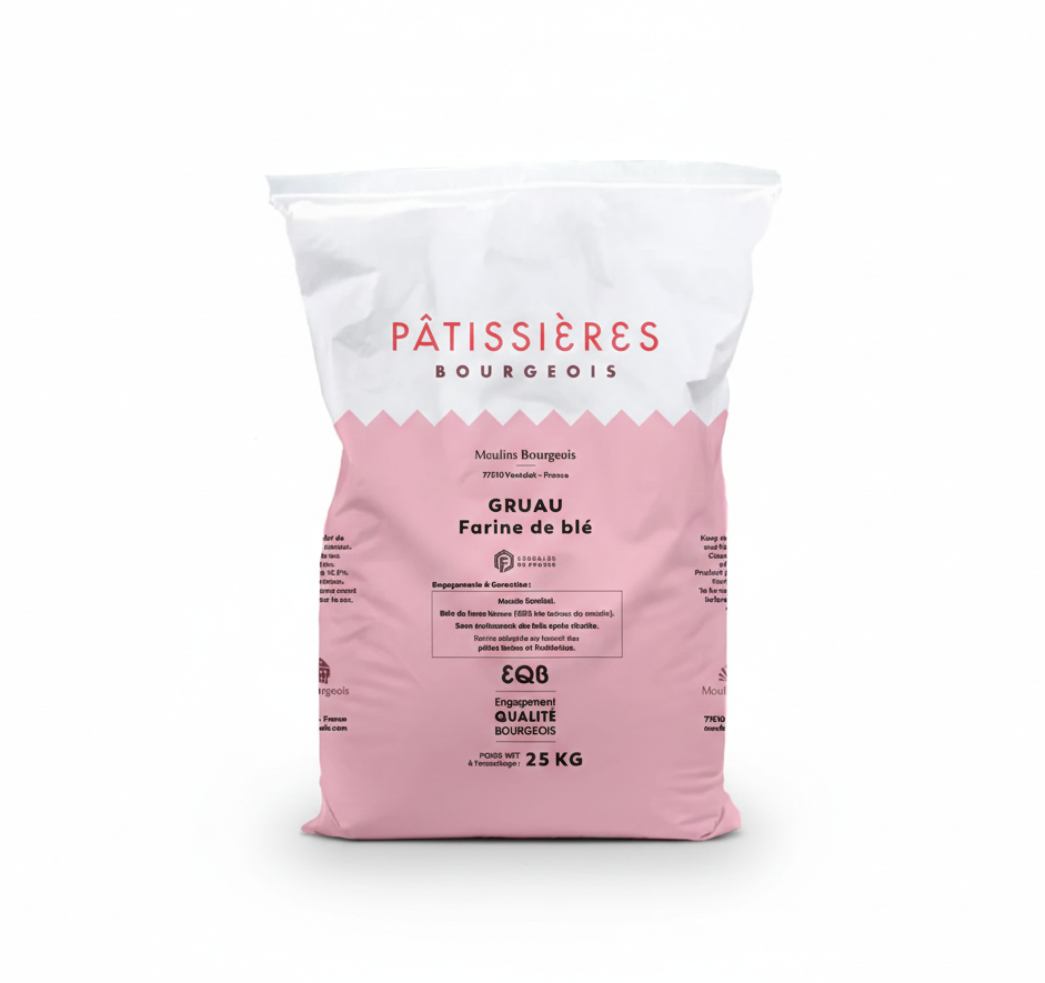 Moulins Bourgeois Wheat Flour T55 Gruau (25kg)