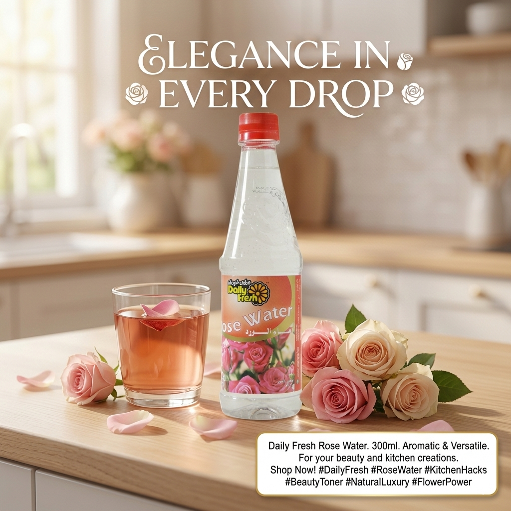 Daily Fresh Rose Water (300ml)