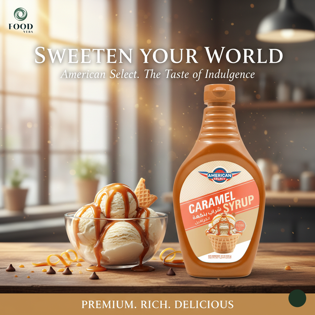 شراب الكراميل الأمريكي المختار (624 غرام)