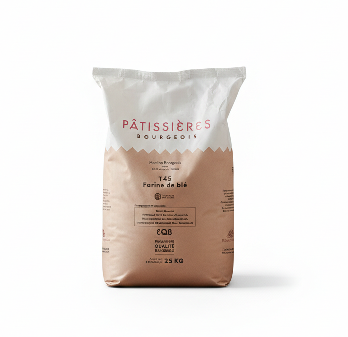 Moulins Bourgeois Wheat Flour T45 For Pastry (25kg)