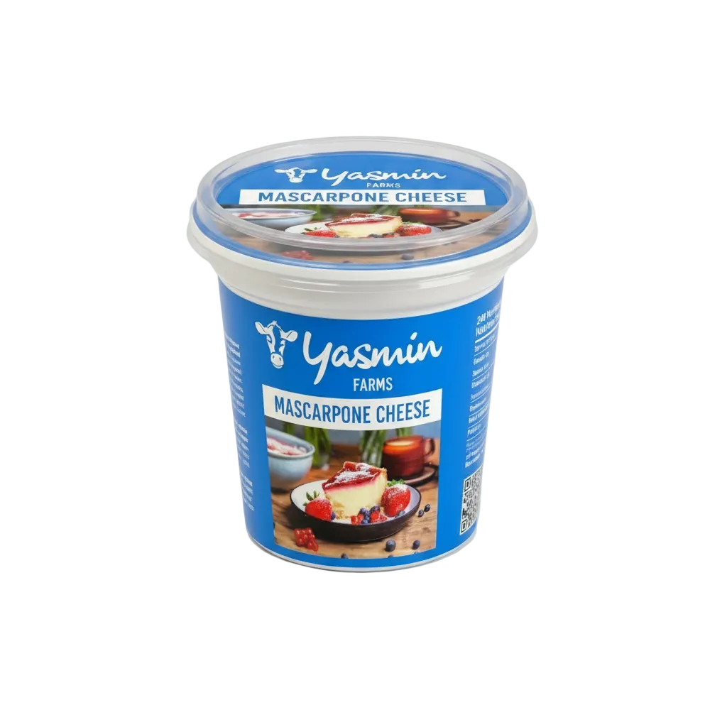 Yasmin Farms Mascarpone Cheese (450g)