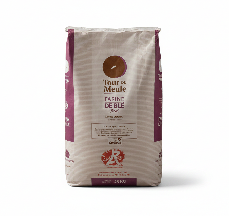 Moulins Bourgeois Wheat Flour T80 Stone Ground (25kg)
