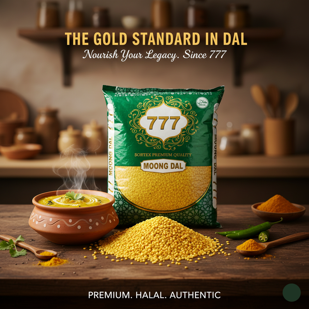 777 Premium Moong Dal (15kg)