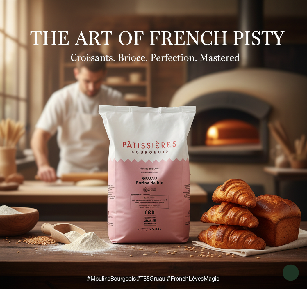 Moulins Bourgeois Wheat Flour T55 Gruau (25kg)