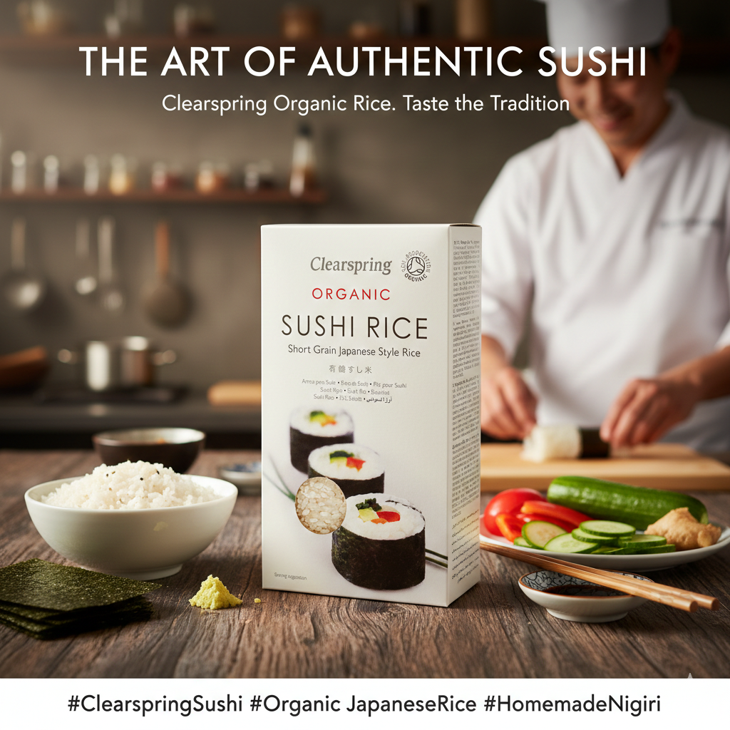 Clearspring Organic Sushi Rice (500g)