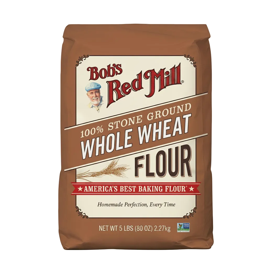 Bob’s Red Mill 100% Stone Ground Whole Wheat Flour (2.27kg)