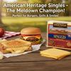 American Heritage Processed Cheese Singles (227g)
