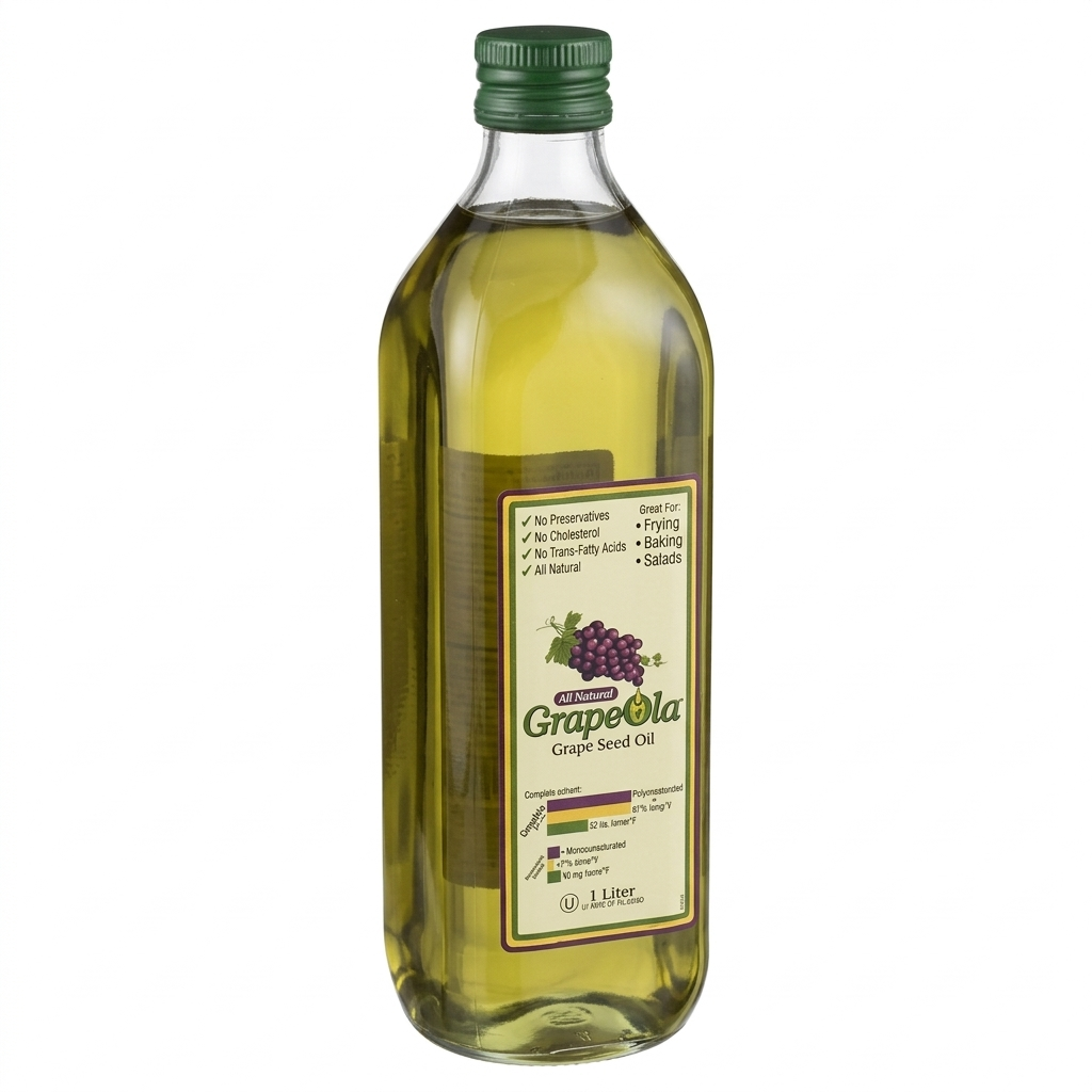 GrapeOla Grape seed Oil (1 Liter)