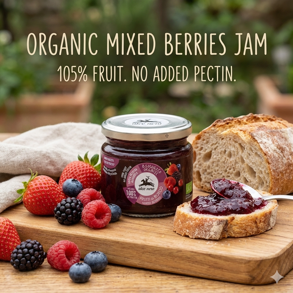 مربى التوت المشكل العضوي من ألسي نيرو (270 غرام) 