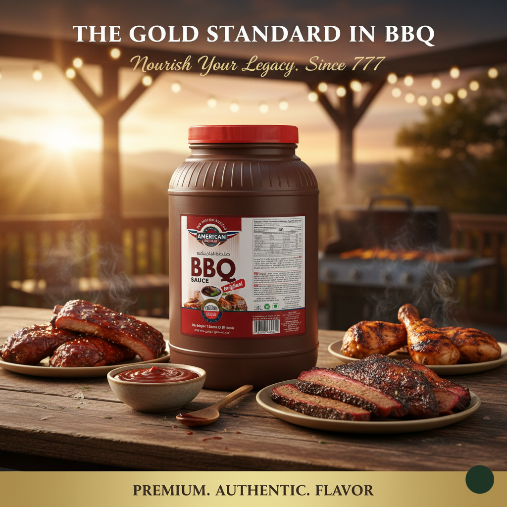 صلصة الشواء الأصلية من أمريكان سيليكت (غالون واحد / 3.78 لتر)