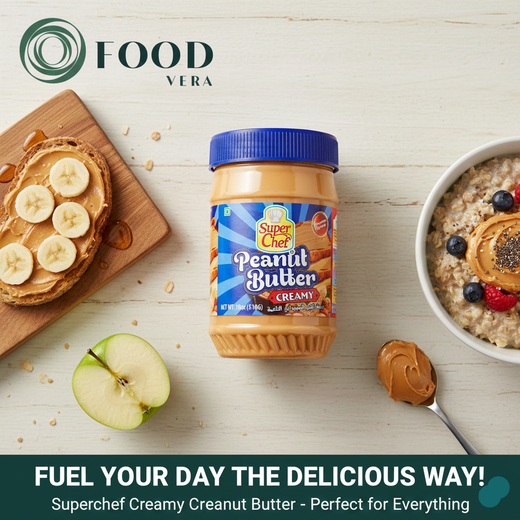Superchef Peanut Butter Creamy (510gm)