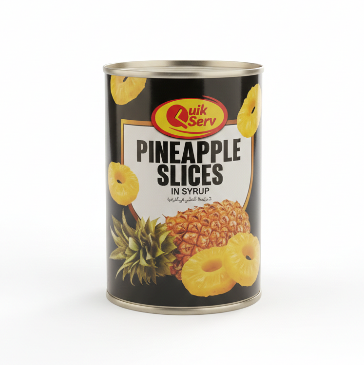 شرائح أناناس سريعة التحضير في شراب (565 غرام)