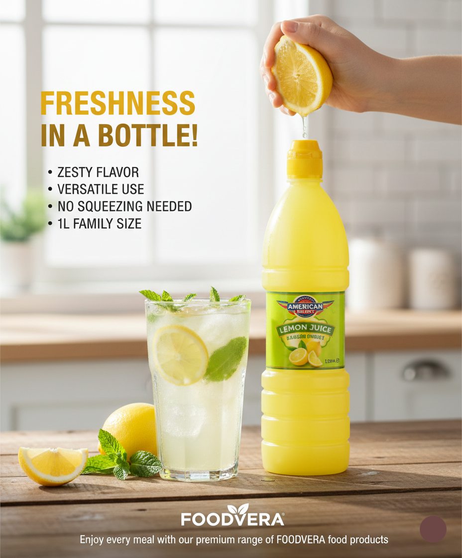 عصير ليمون أمريكي فاخر (1 لتر)