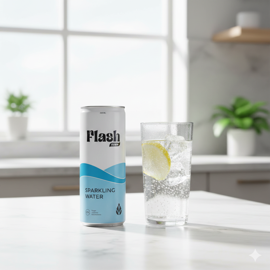 مياه فلاش صودا الغازية (250 مل) 