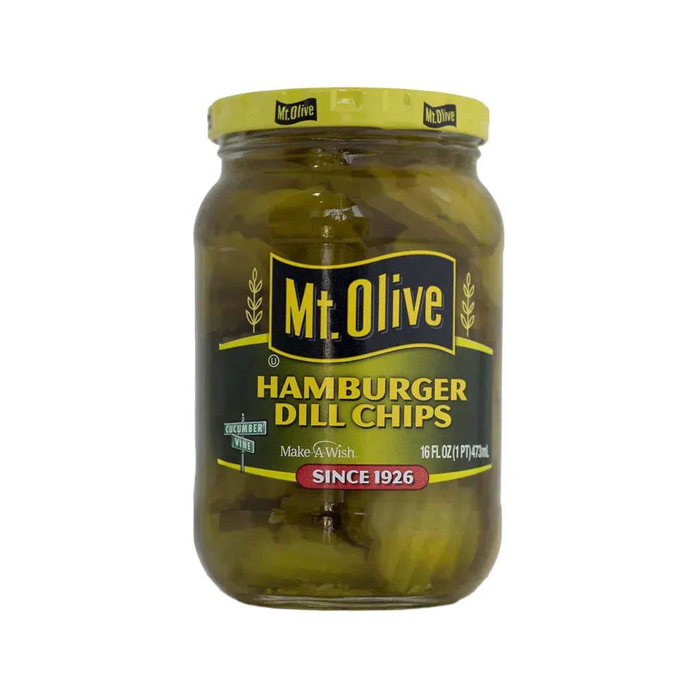 Mt. Olive Hamburger Dill Chips (473ml)