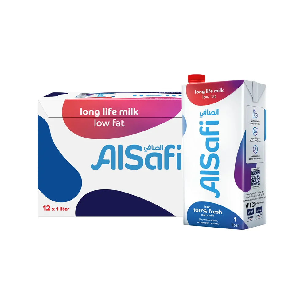 Al Safi Long Life Milk Low Fat (1L)