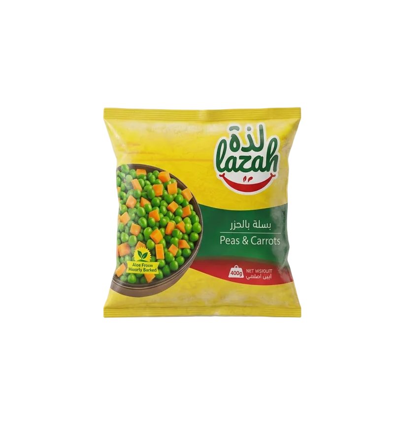 Lazah Frozen Peas & Carrots (400g)