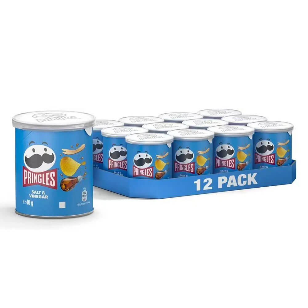Pringles Salt & Vinegar Chips (40g)