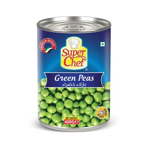 SuperChef Green Peas 400 Gm