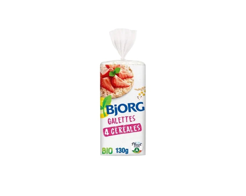 Bjorg Organic 4 Cereals Galettes (130g)
