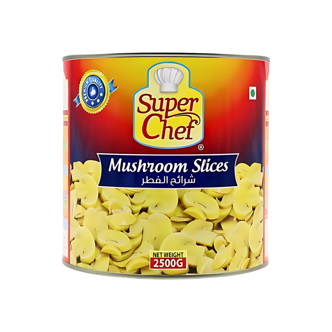 فطر سوبر شيف مقطع شرائح 2500 غرام