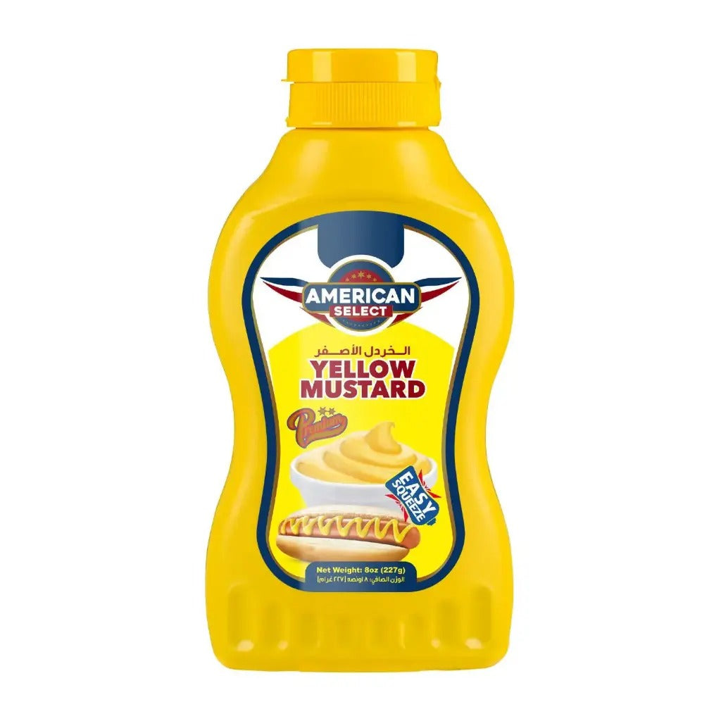 American Select Yellow Mustard – (227gm)