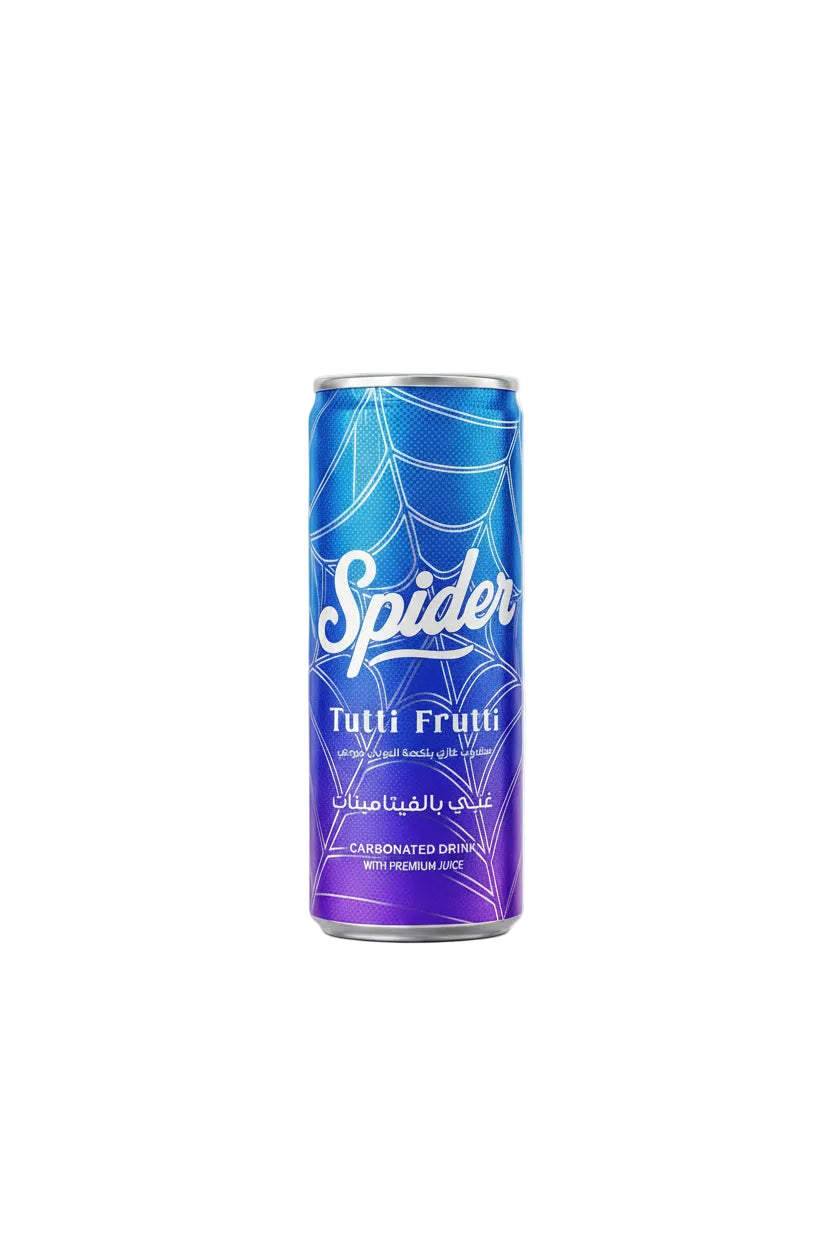 Spider Tutti Frutti Carbonated Drink (250ml)