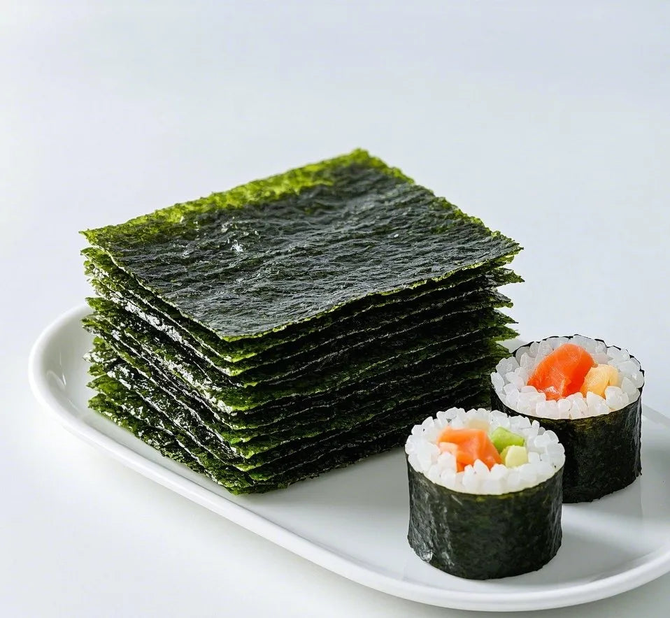 Sushi Nori Silver Full Cut  Seaweed Sheets (50gm)