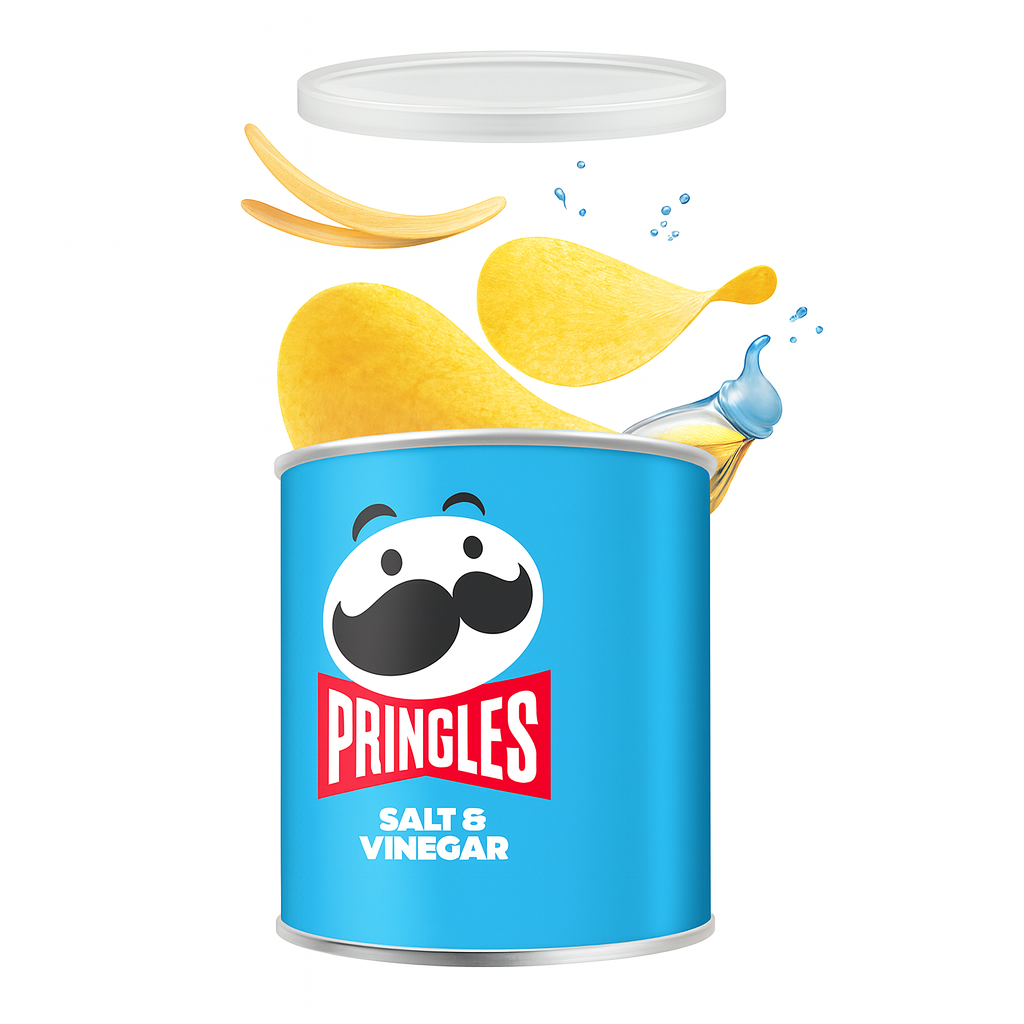 Pringles Salt & Vinegar Chips (40g)