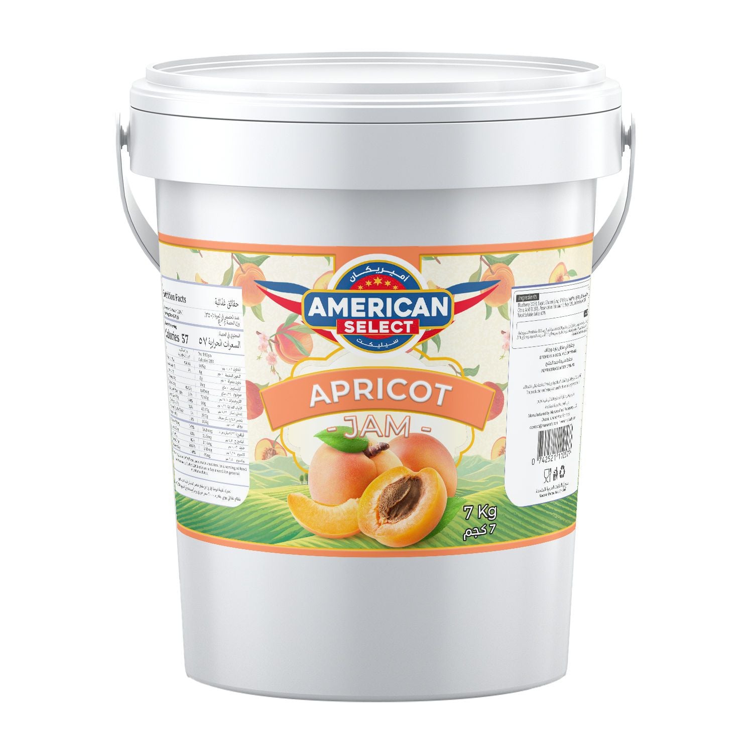 American Select Apricot Jam (7kg)