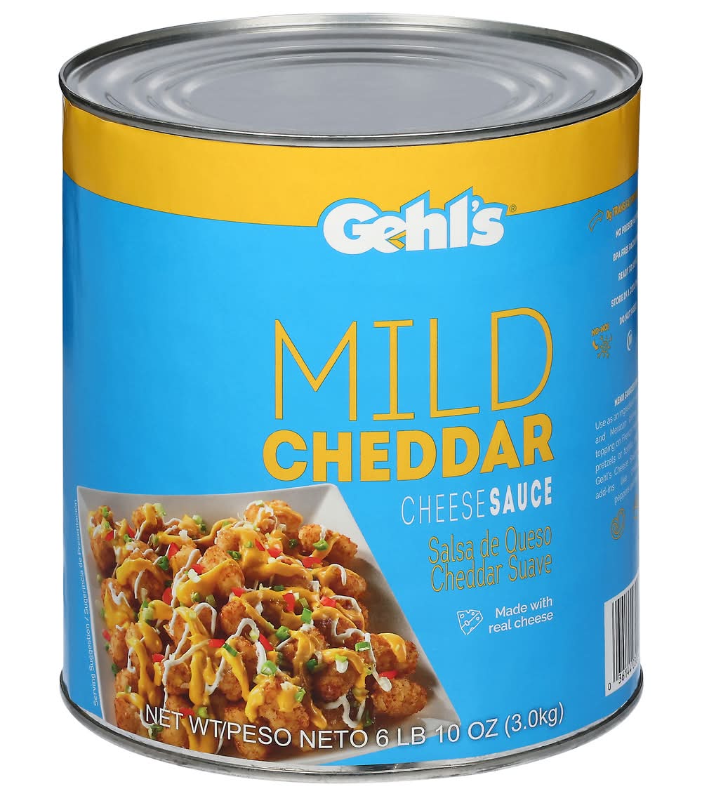 Gehl’s Mild Cheddar Cheese Sauce (3kg)
