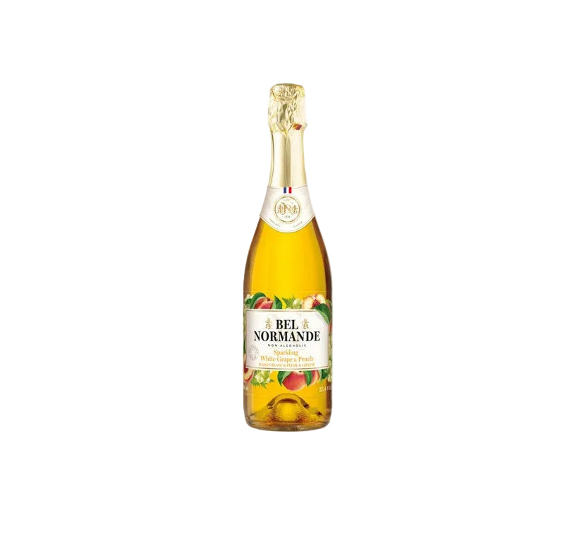 Bel Normande Sparkling White Grape & Peach Juice (750ml)