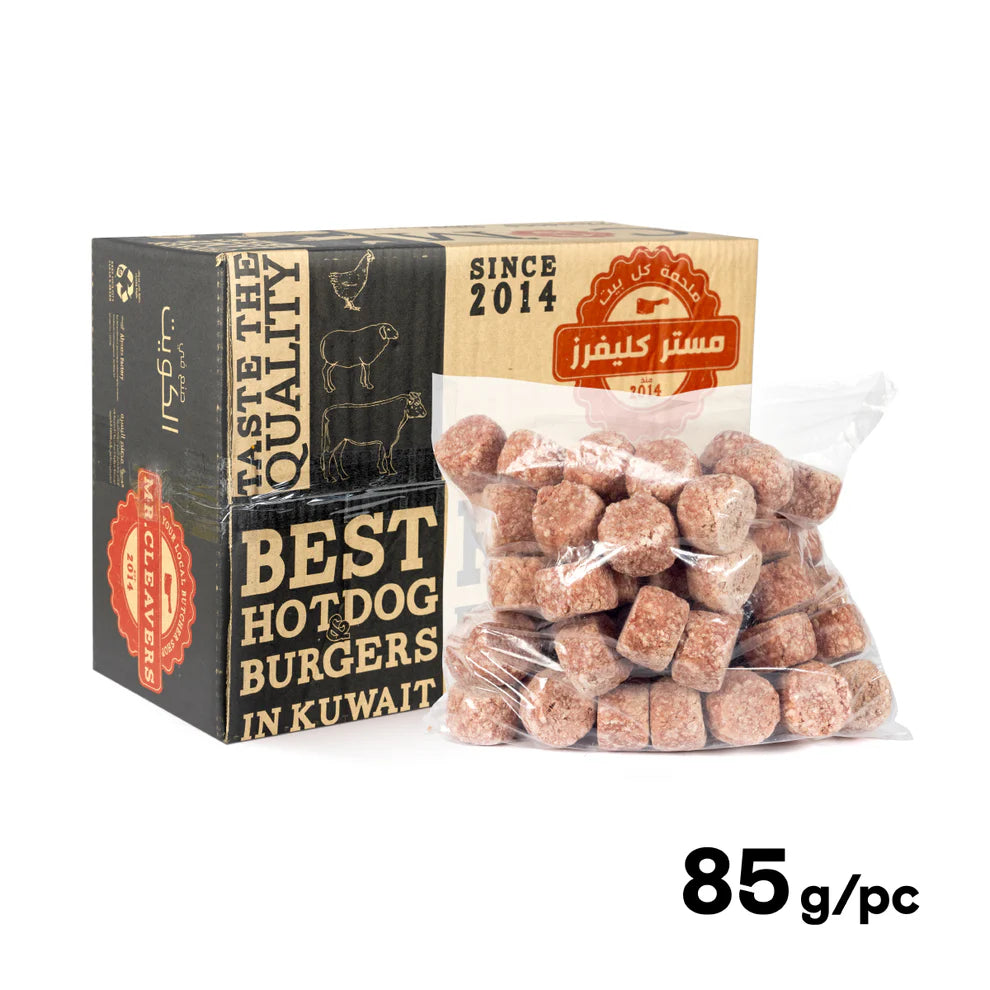 Mr. Cleavers Horeca Burger Puck Solution 85g/pc (2 x 5kg)