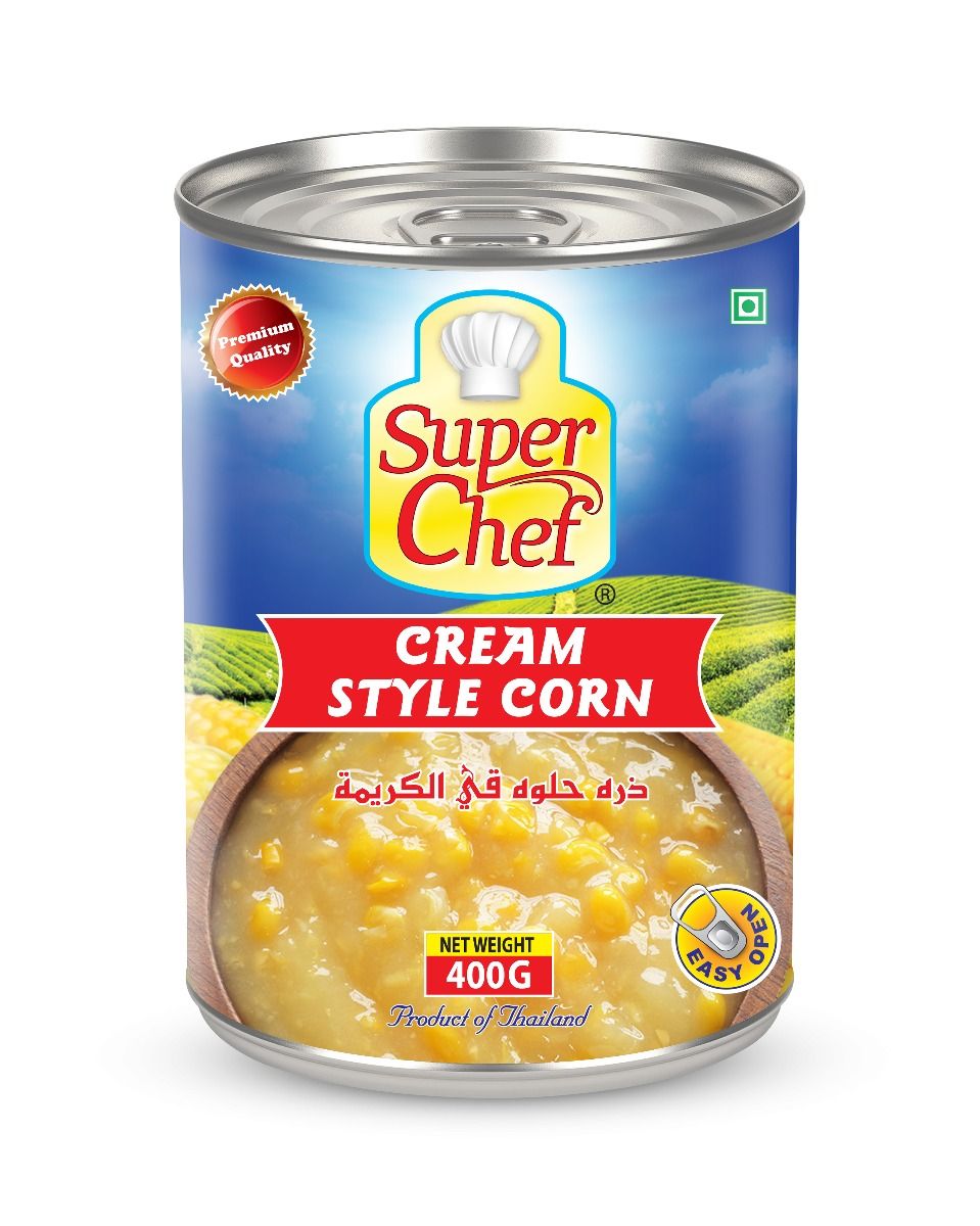 Superchef Cream Style Corn (400gm)