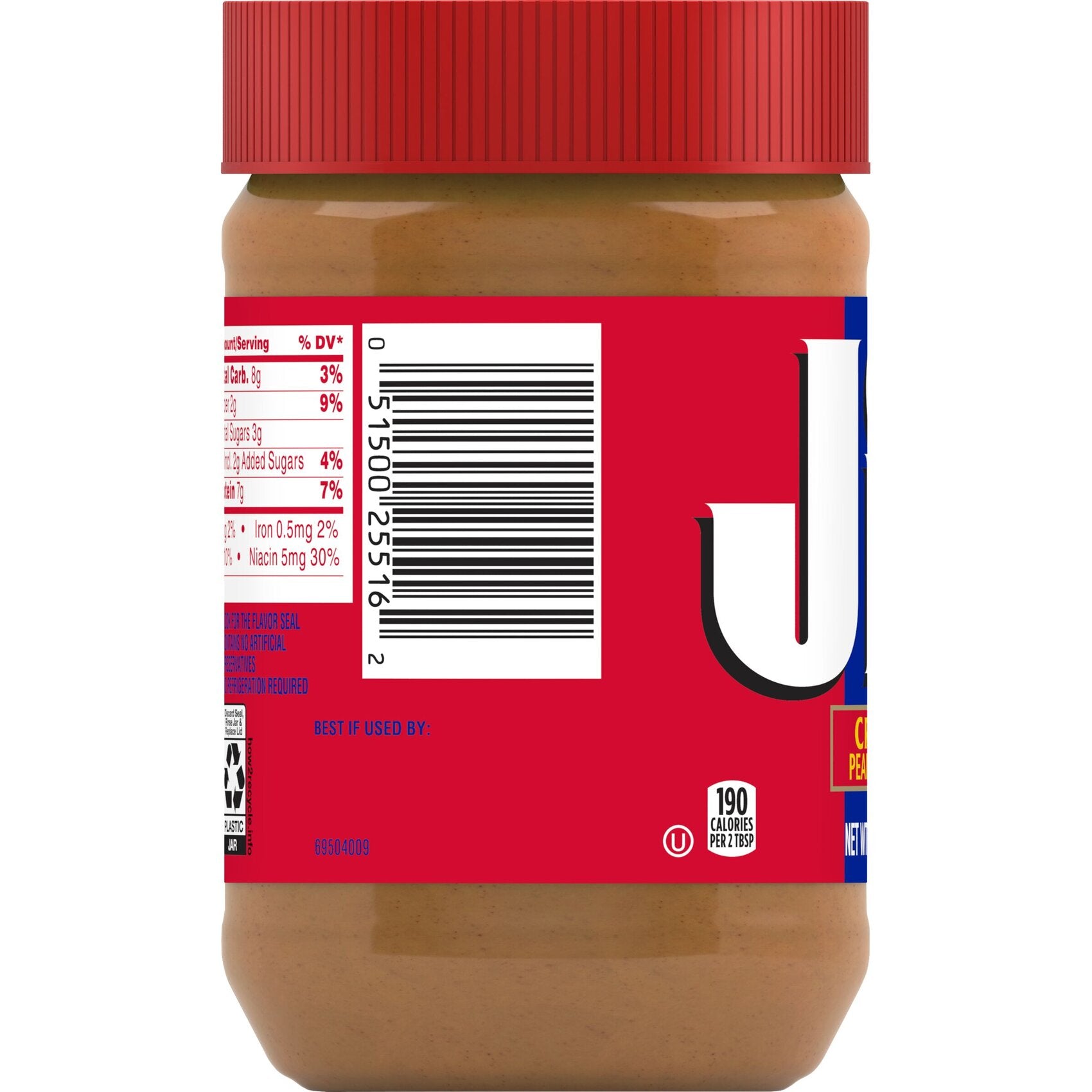Jif Creamy Peanut Butter (454g)