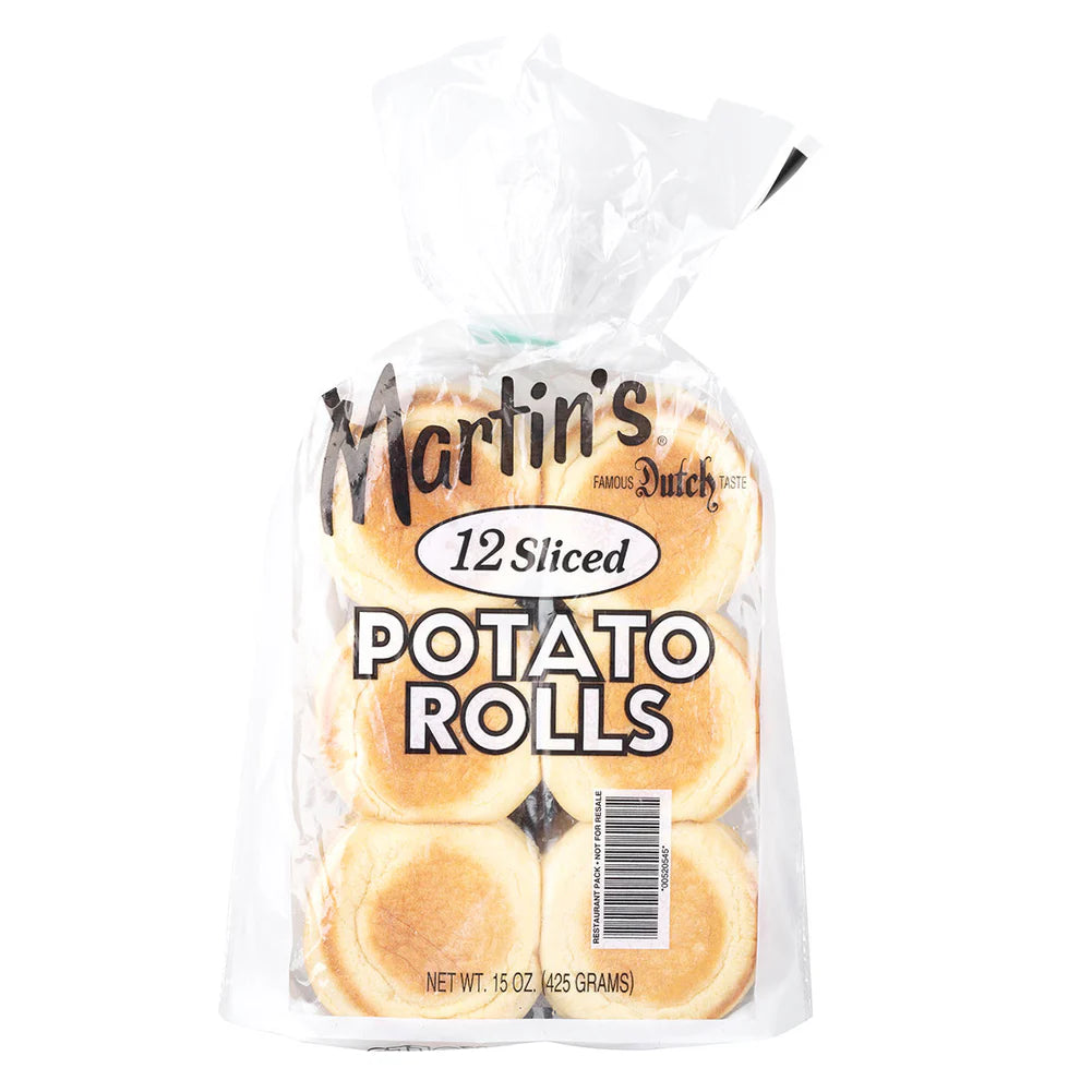 Martin's Sliced Potato Roll Sliders 2.5" (Pack of 12)