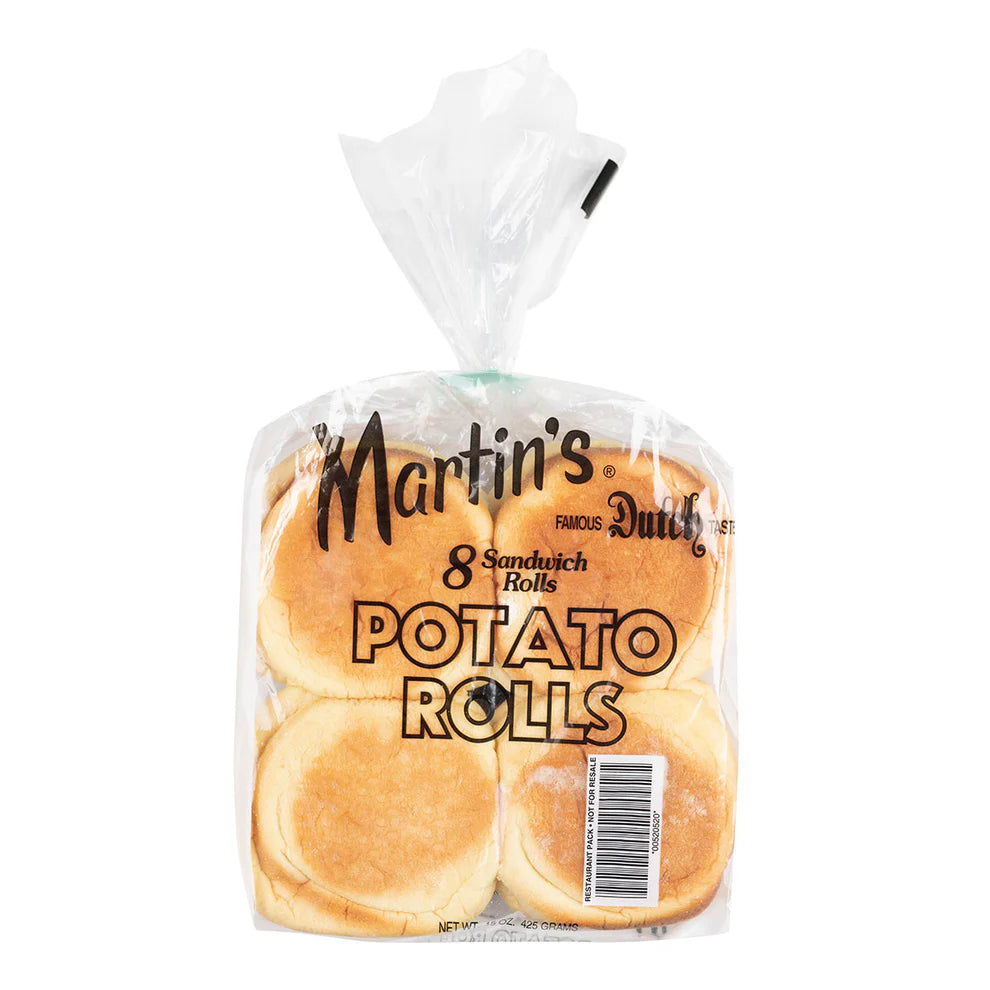 Martin's Sliced Potato Rolls 3.5" (Pack of 8)