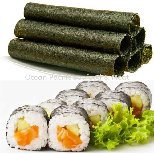 Sushi Nori Silver Full Cut  Seaweed Sheets (50gm)
