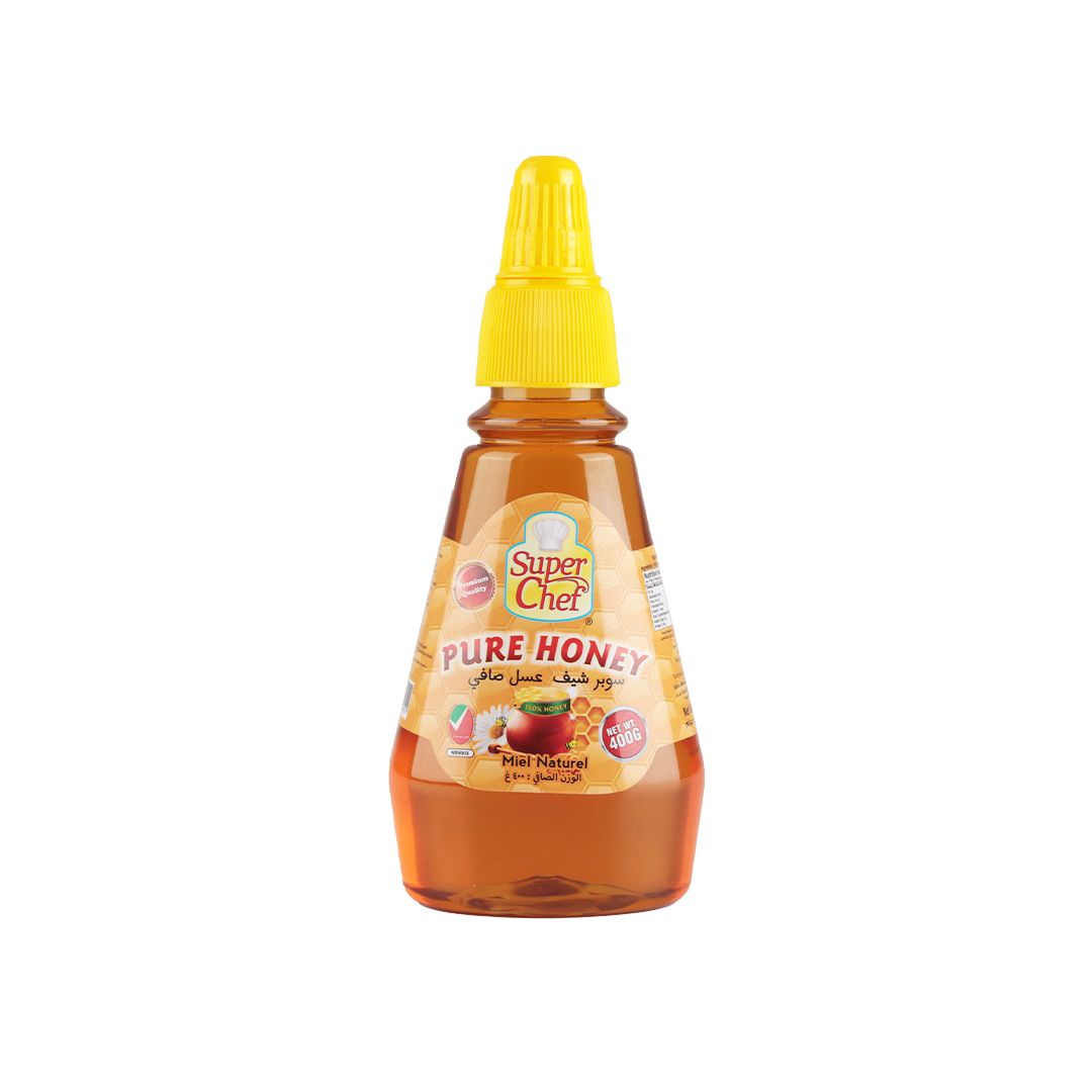 SuperChef Honey Pure - Squeeze Bottel 400 Gm