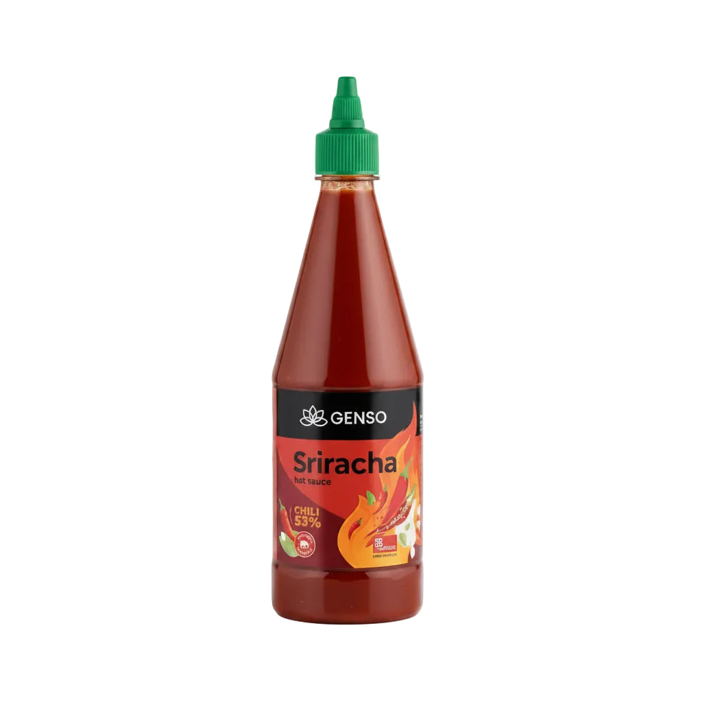 Genso Sriracha Hot Sauce (53% Chili)