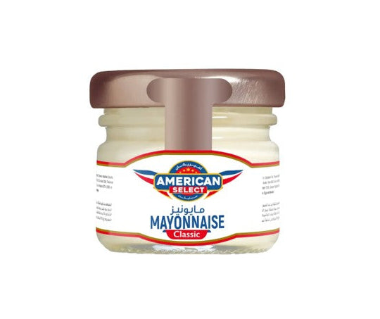 American Select Classic Mayonnaise –(28gm) Glass Jar