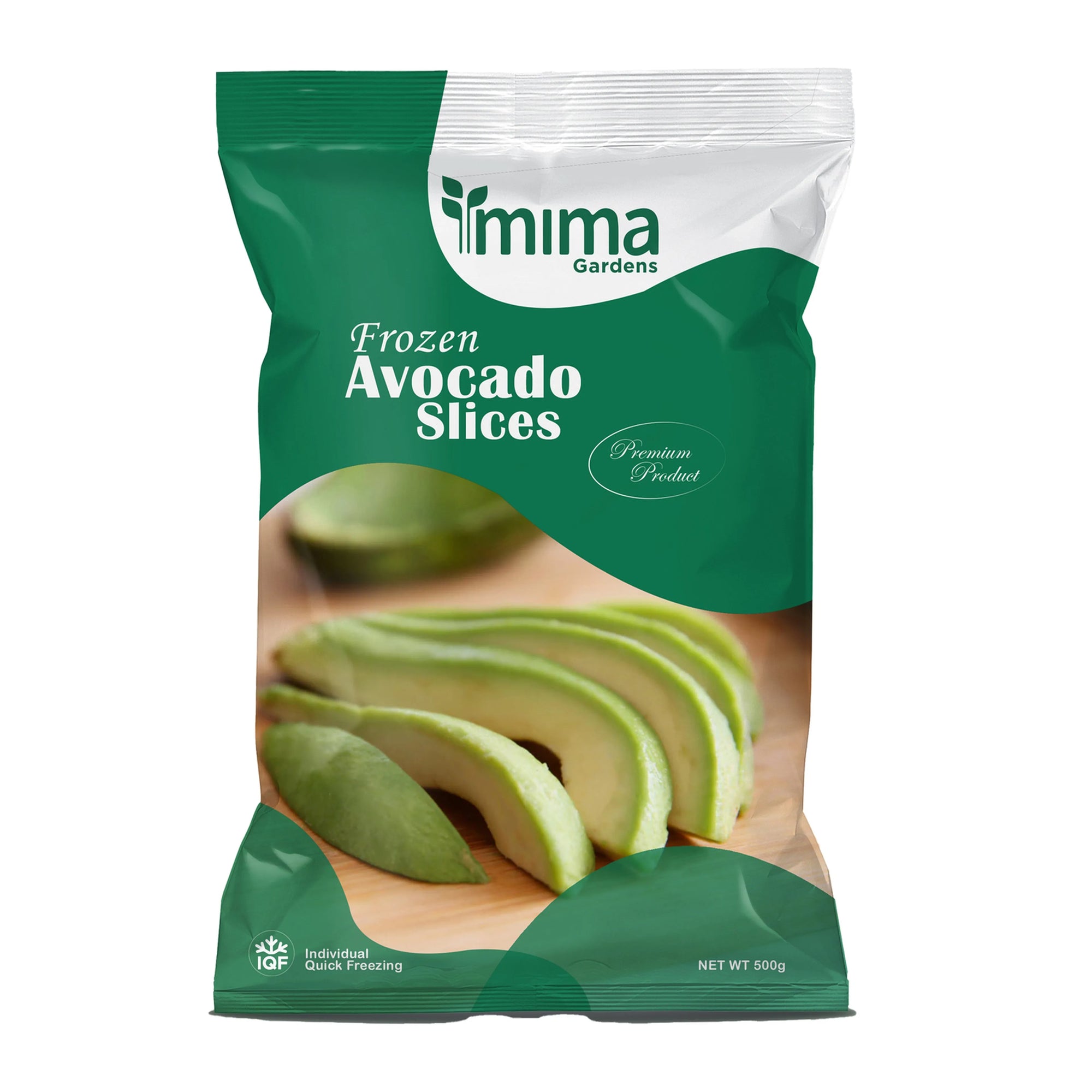 Mima Gardens Frozen Avocado Slices (500g)