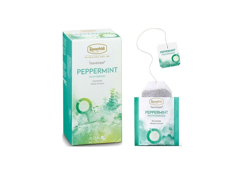 Ronnefeldt Teavelope Peppermint Herbal Tea (25 bags)