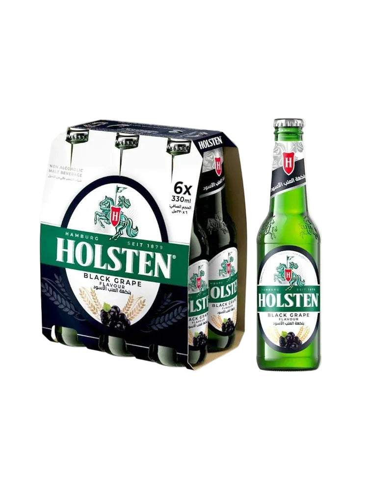 Holsten NA Black Grape Bottles (6 x 330ml)