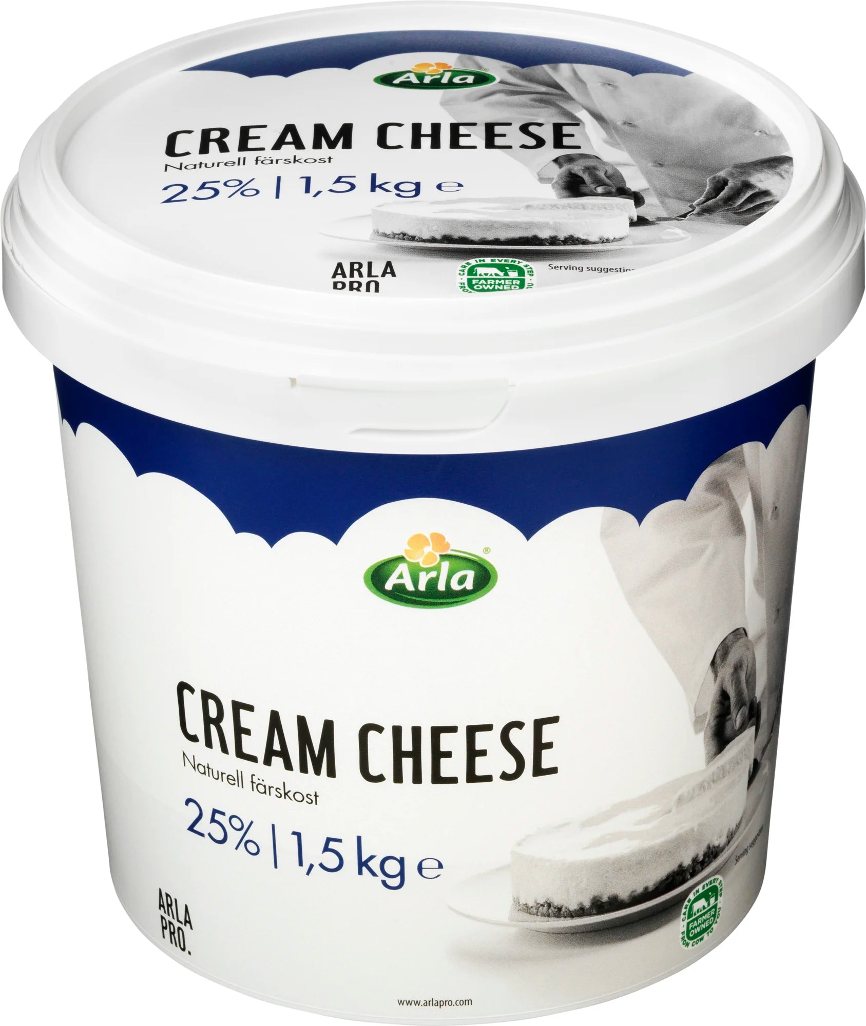 Arla Pro Cream Cheese Naturell (1.5kg)