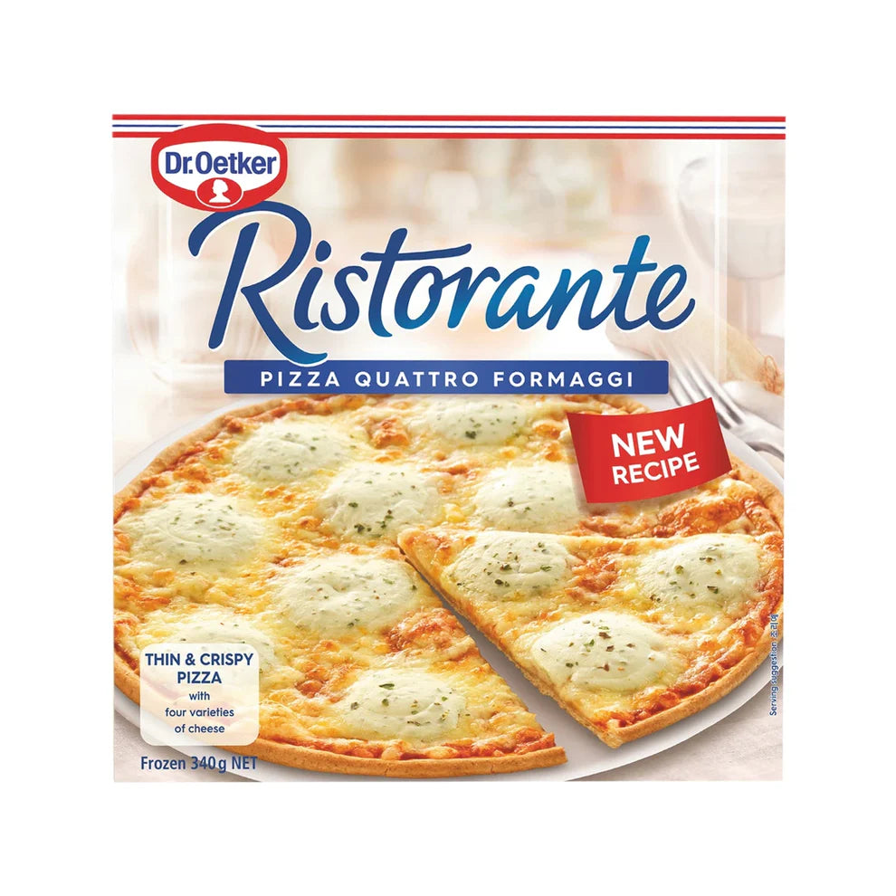 Dr. Oetker Four Cheeses Quattro Formaggi Pizza (340g)